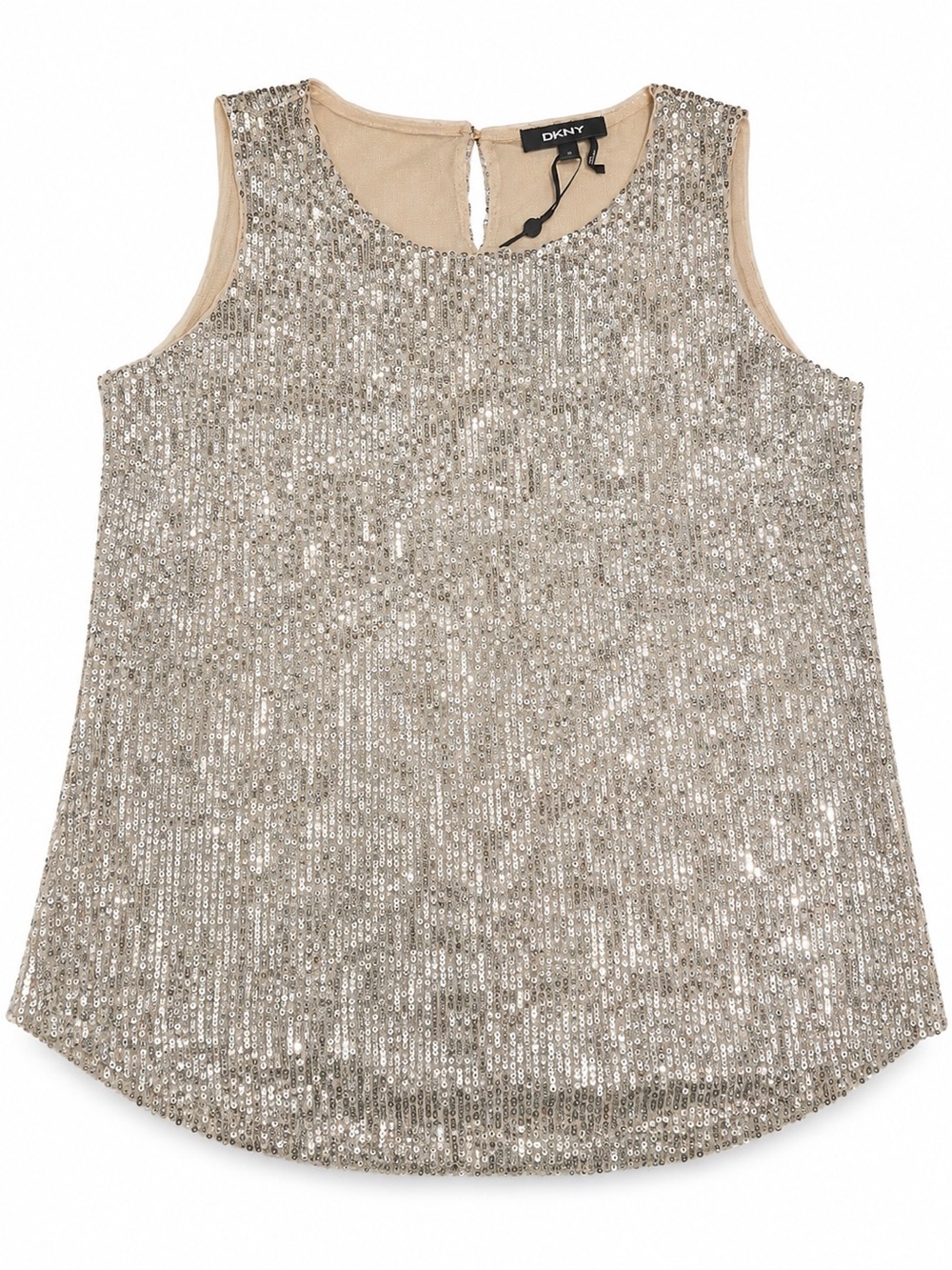 DKNY Sequin Sleeveless Tank Top NWT Medium